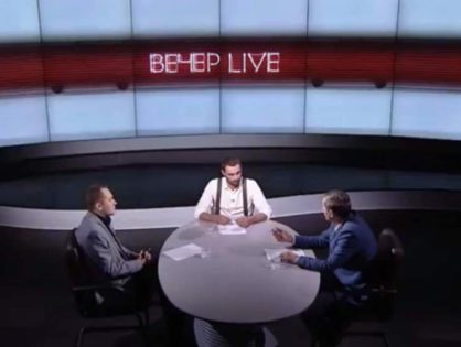 Президент Фонда Одиссей Пипия принял участие в прямом эфире программы «Вечер Live с Александром Макарём» на телеканале Первый Крымский